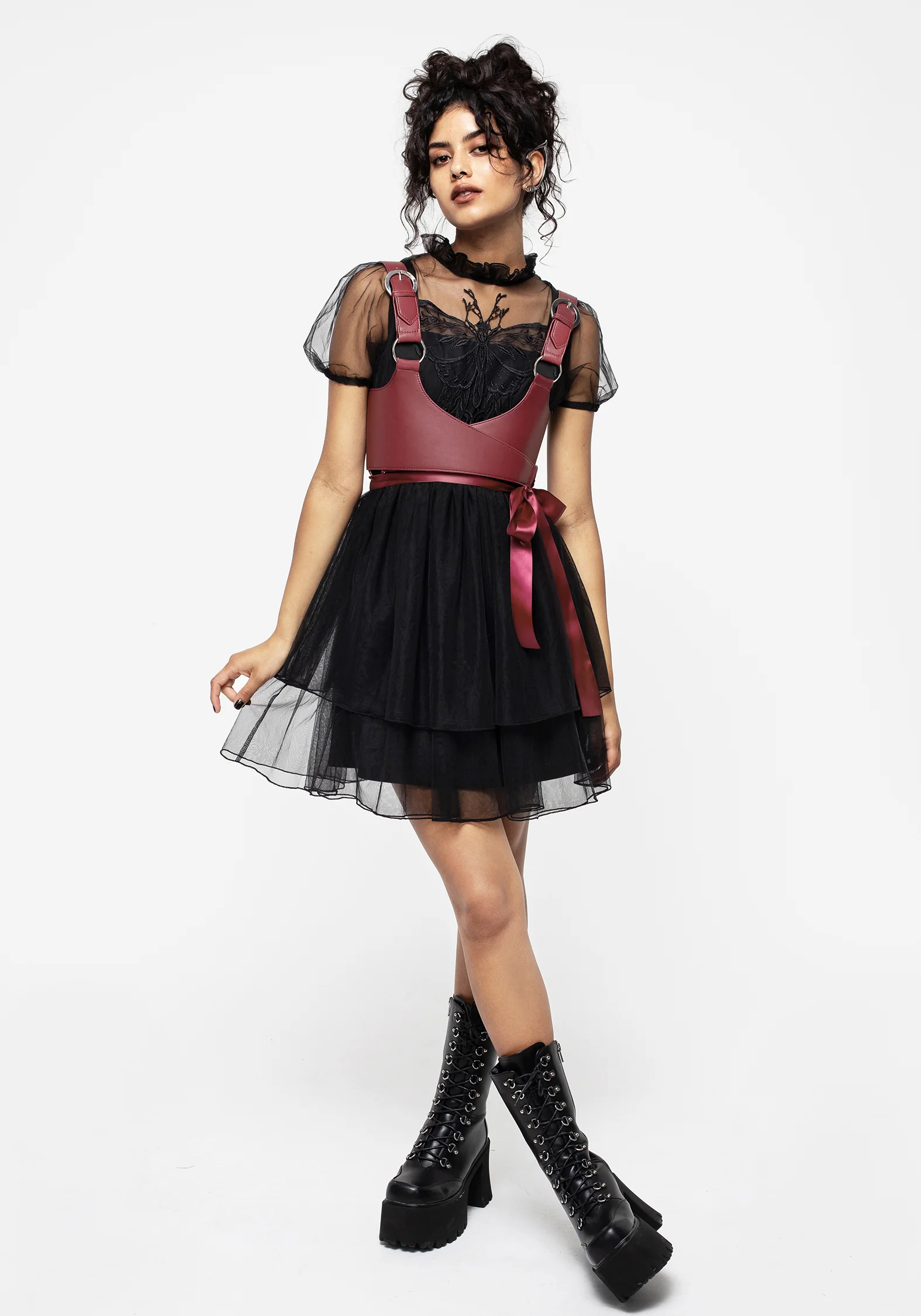 Aerial Wrap Harness - Oxblood - Image 4
