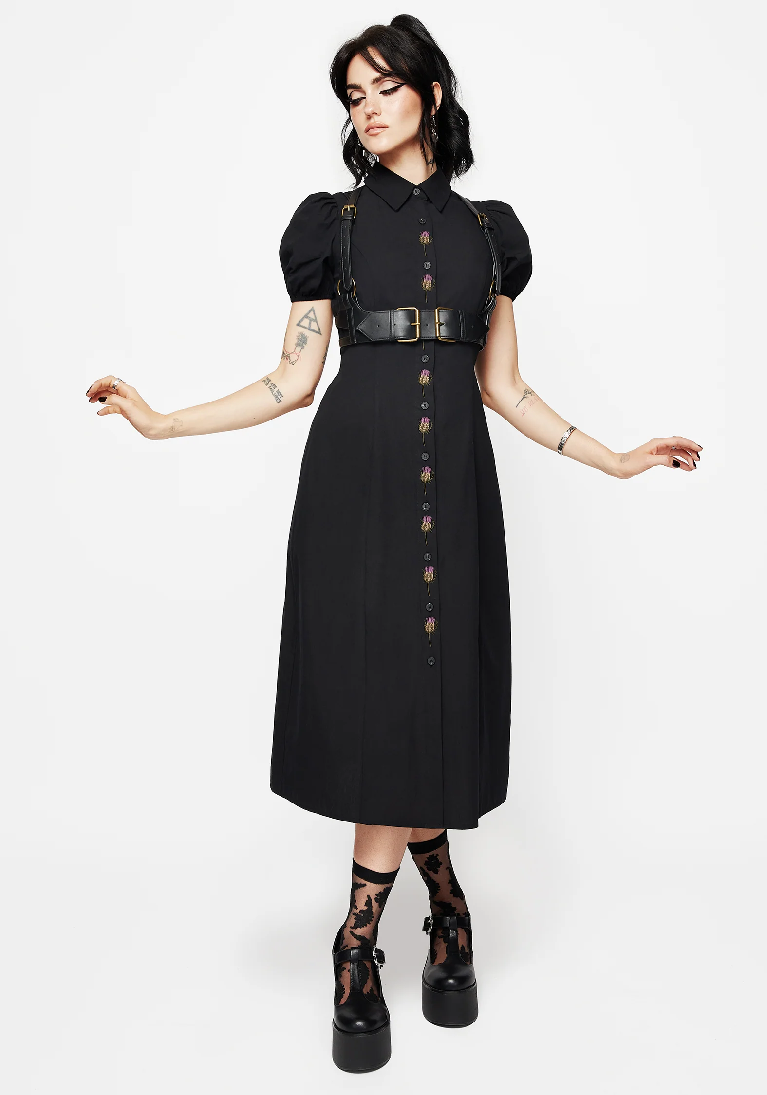 Agatha Cut Out Side Detail Harness - Image 5