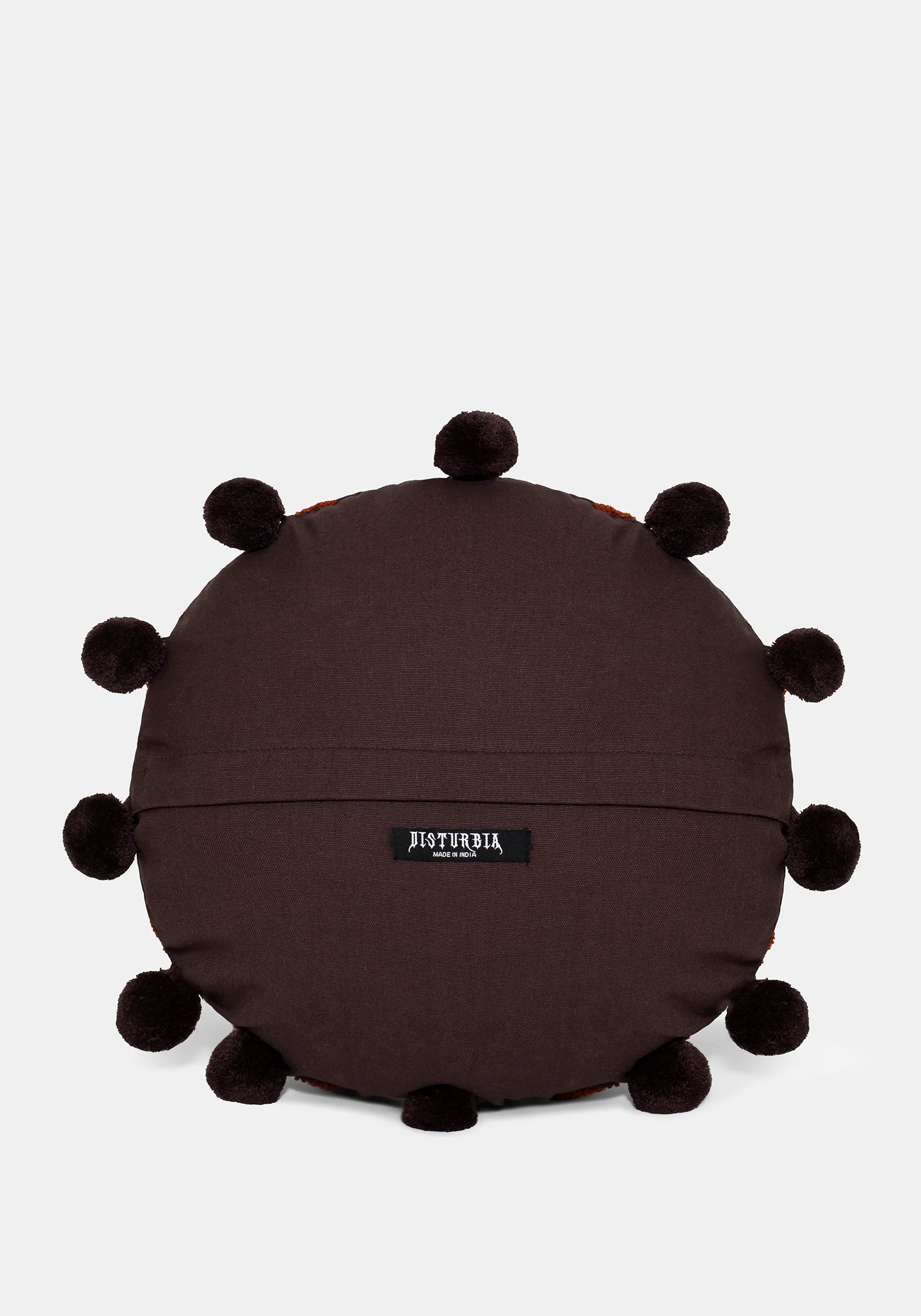 Ashwyn Witches Tile Round Pom Pom Cushion - Image 4