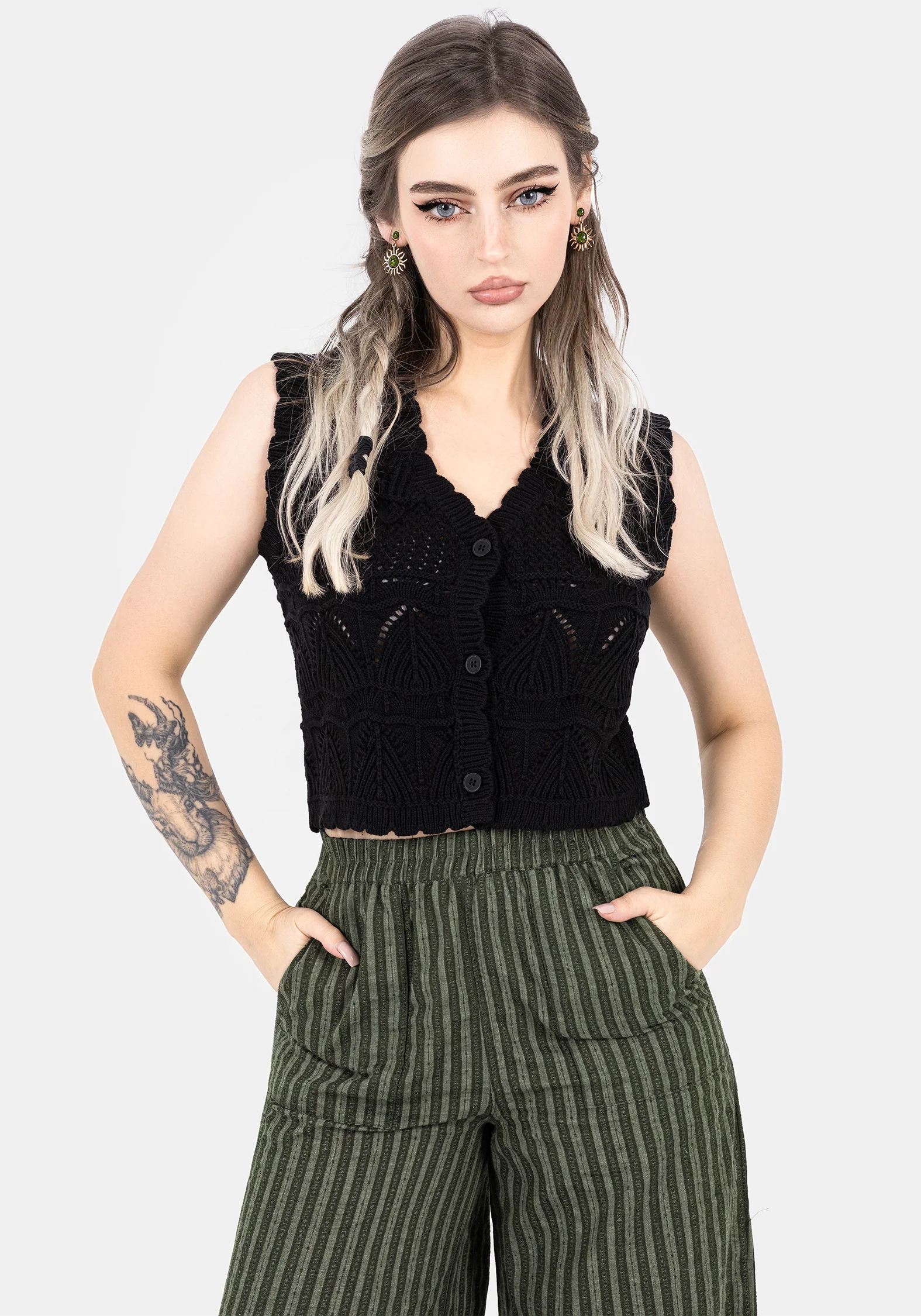 Belleville Sleeveless Knit Waistcoat - Image 6