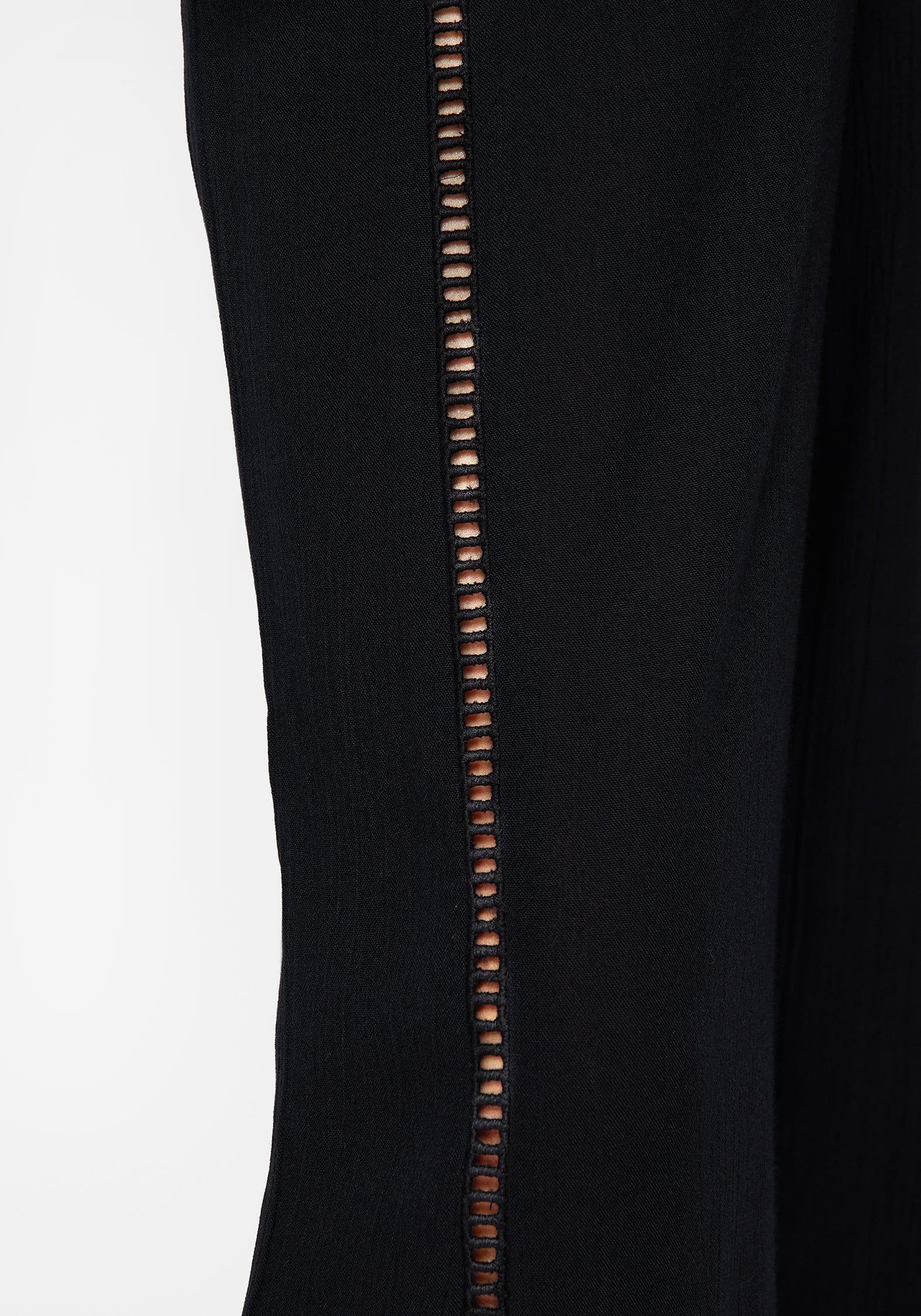 Blessing Lace Trim Wide Leg Trouser - Image 2