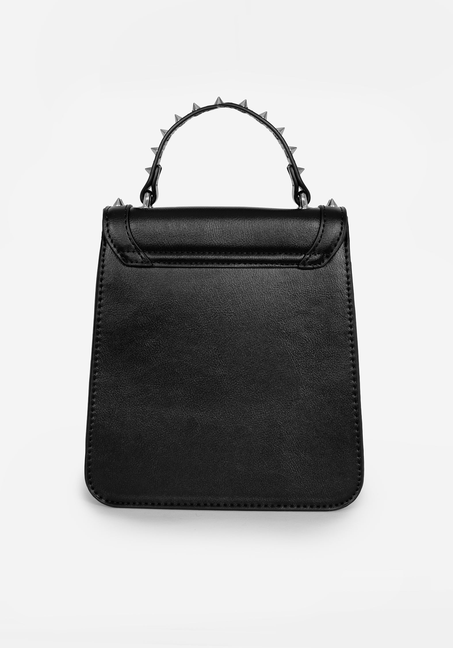 Catch Feelings Crossbody Satchel Bag - Black - Image 3