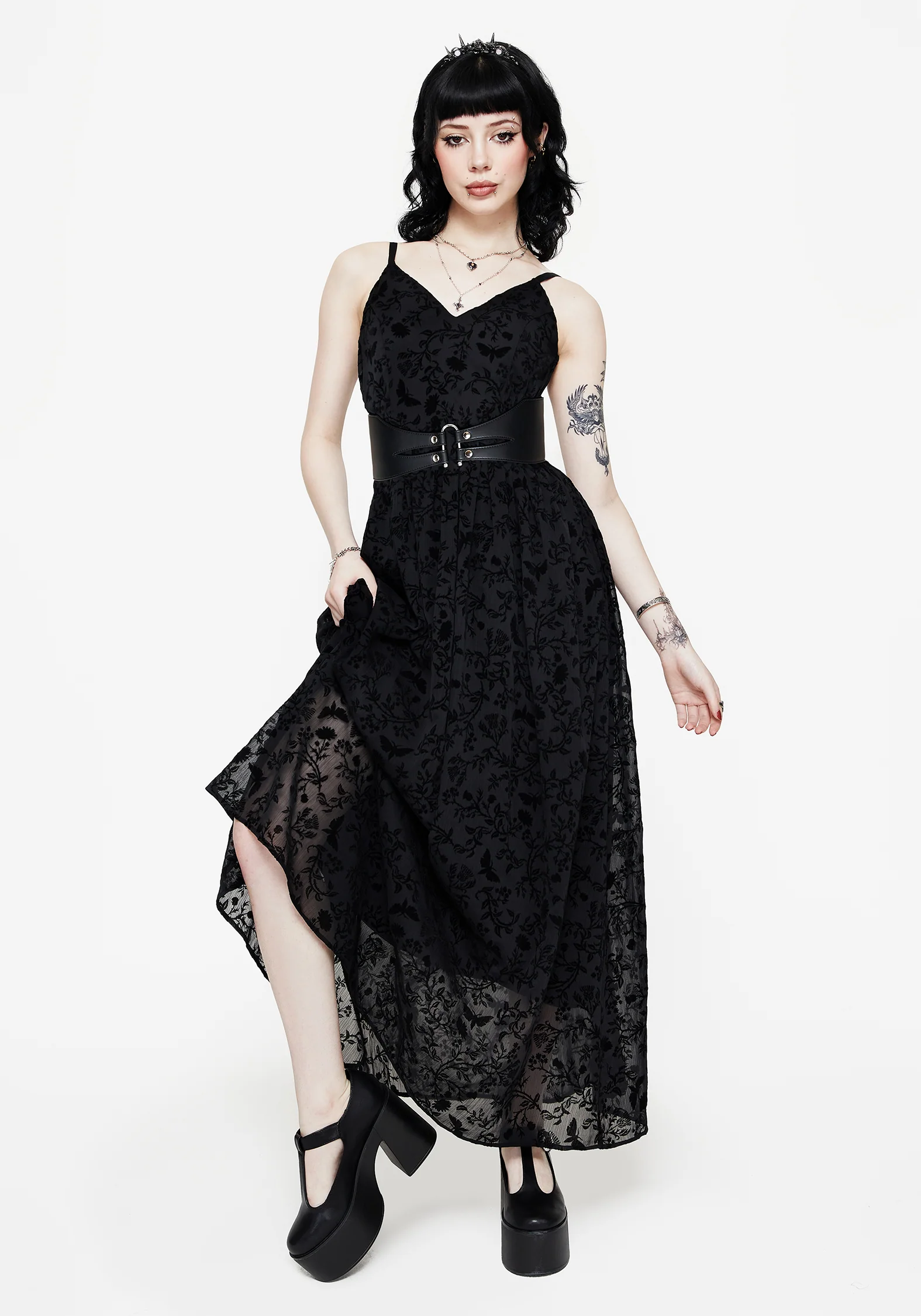 Chasm Oval Detail Waist Belt - Image 4