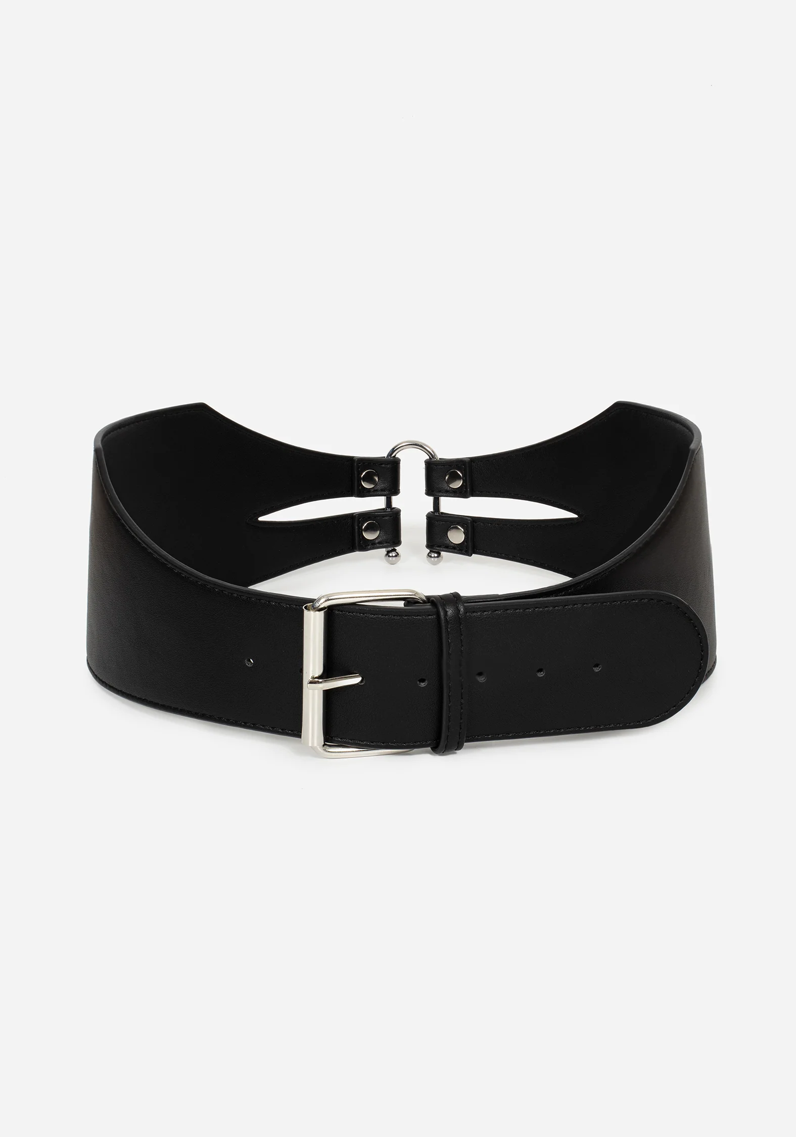 Chasm Oval Detail Waist Belt - Image 6