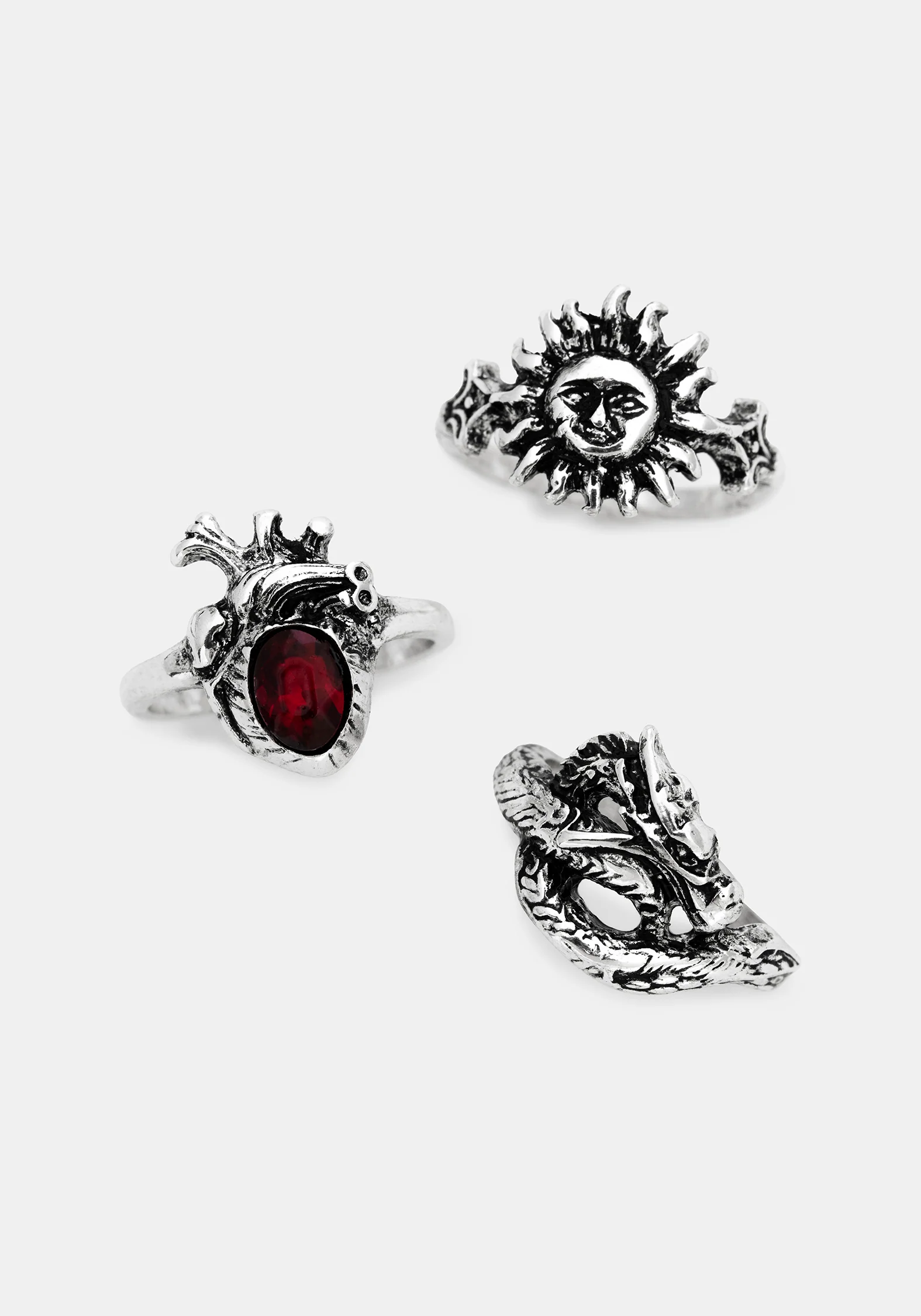 Corium Anatomical Chain Rings Set of 3