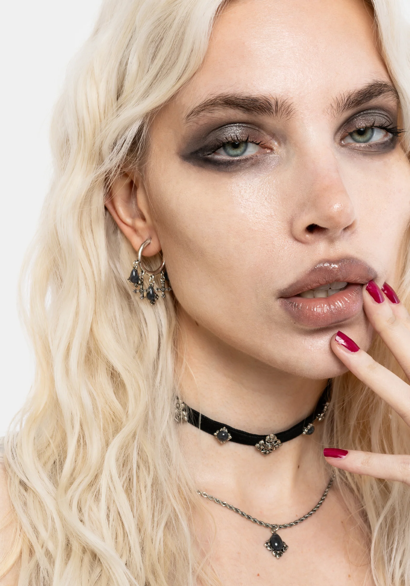 Crucentia Charm Hoops - Image 5