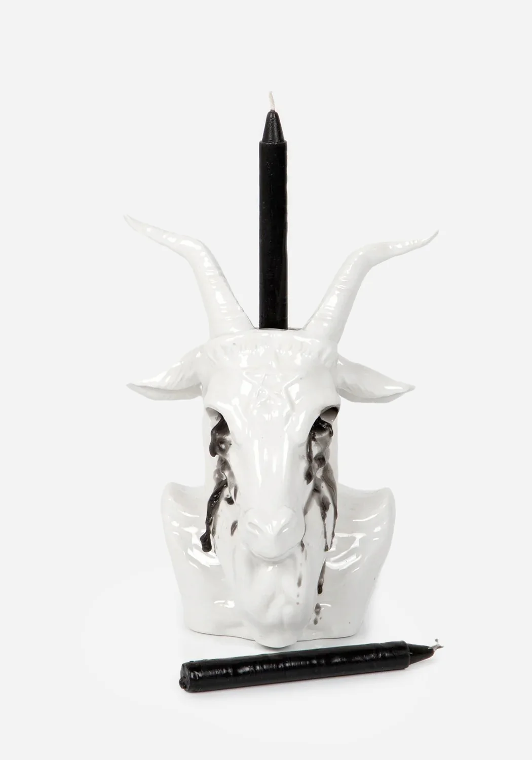 Crying Baphomet Candle Holder - Image 5
