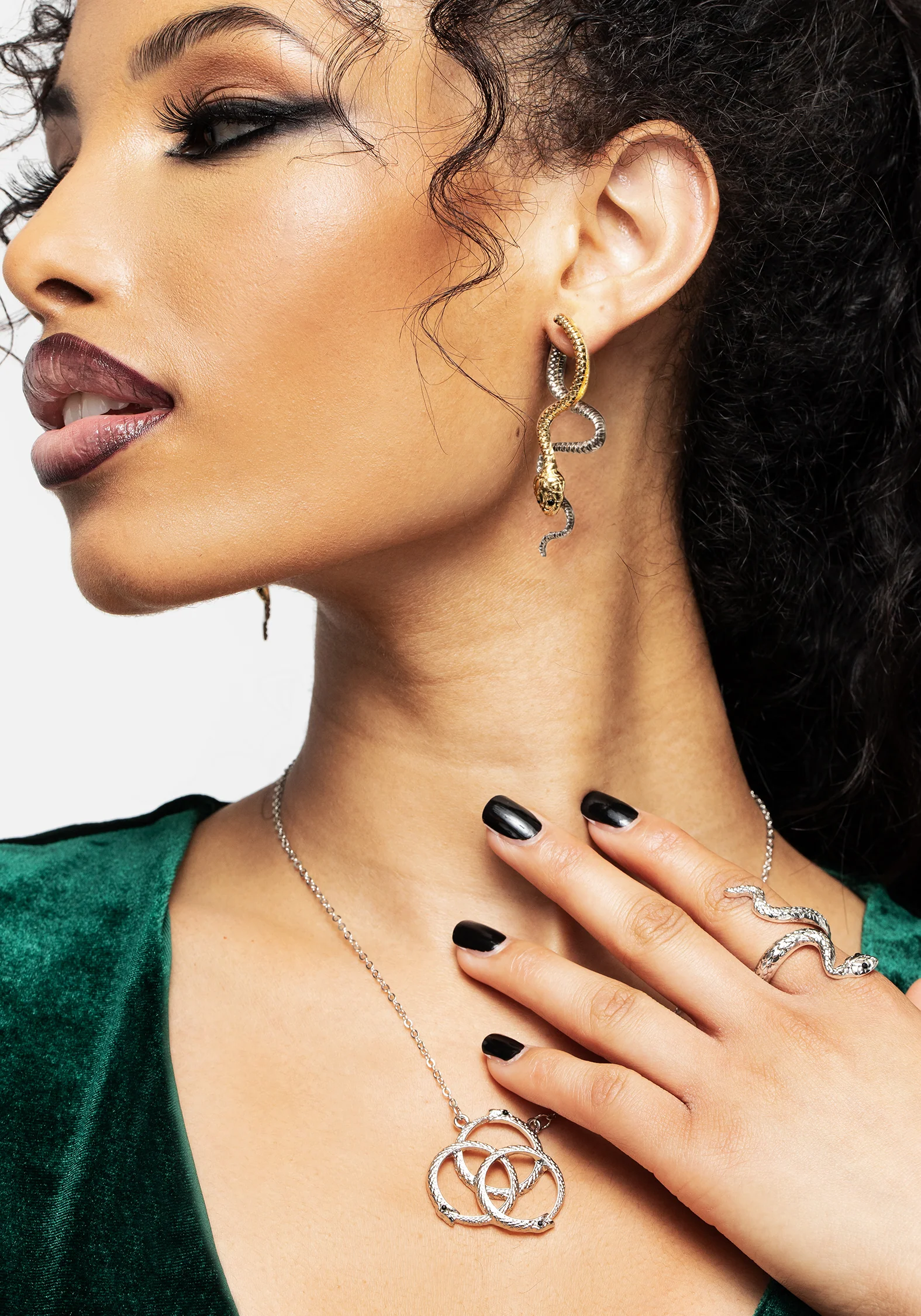 Damballa Snake Earrings - Image 7