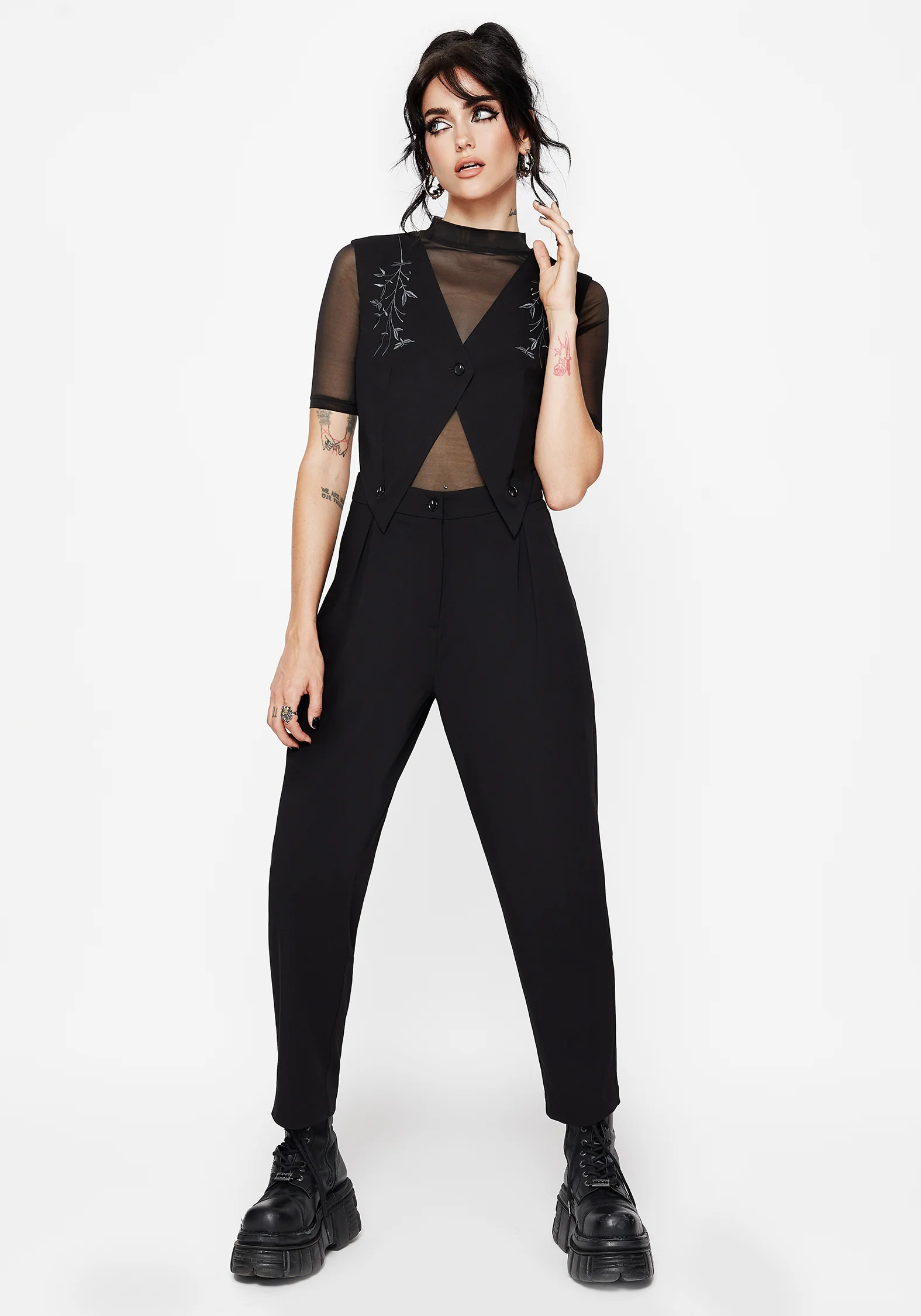 Damona Tailored Waistcoat and Trouser Set - Image 8