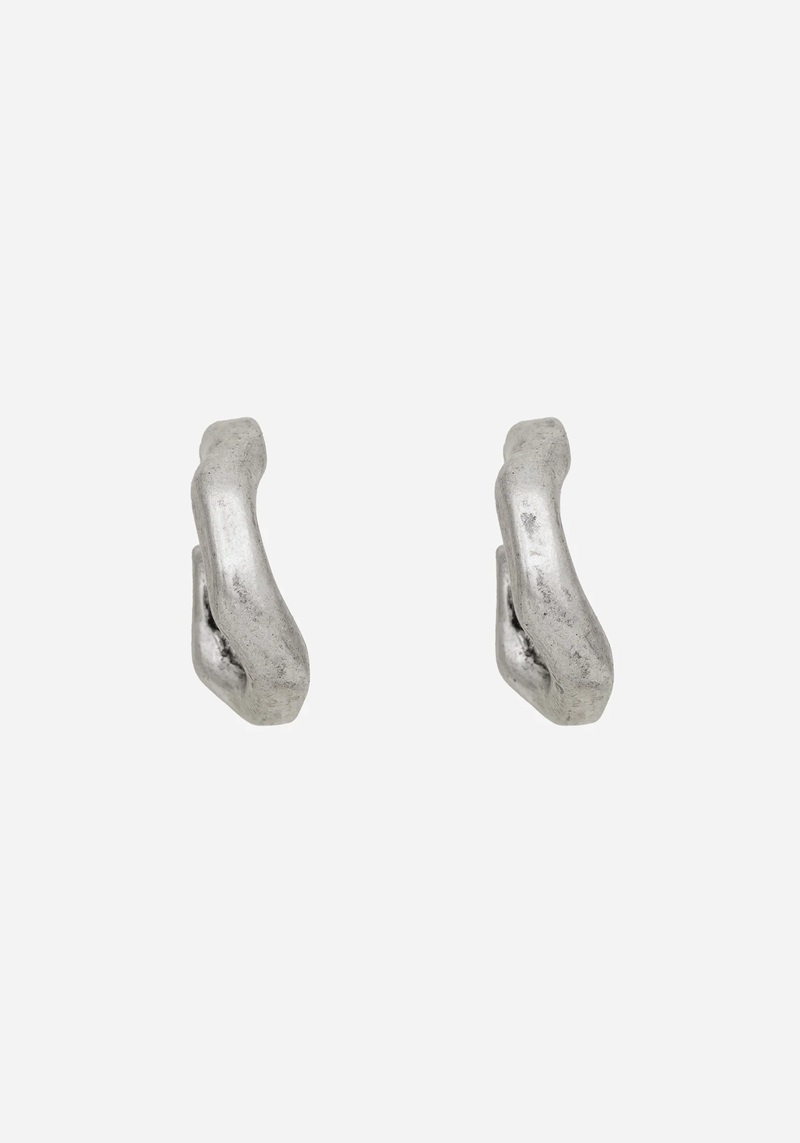 Disturbia Chunky Hoop Earrings - Image 5