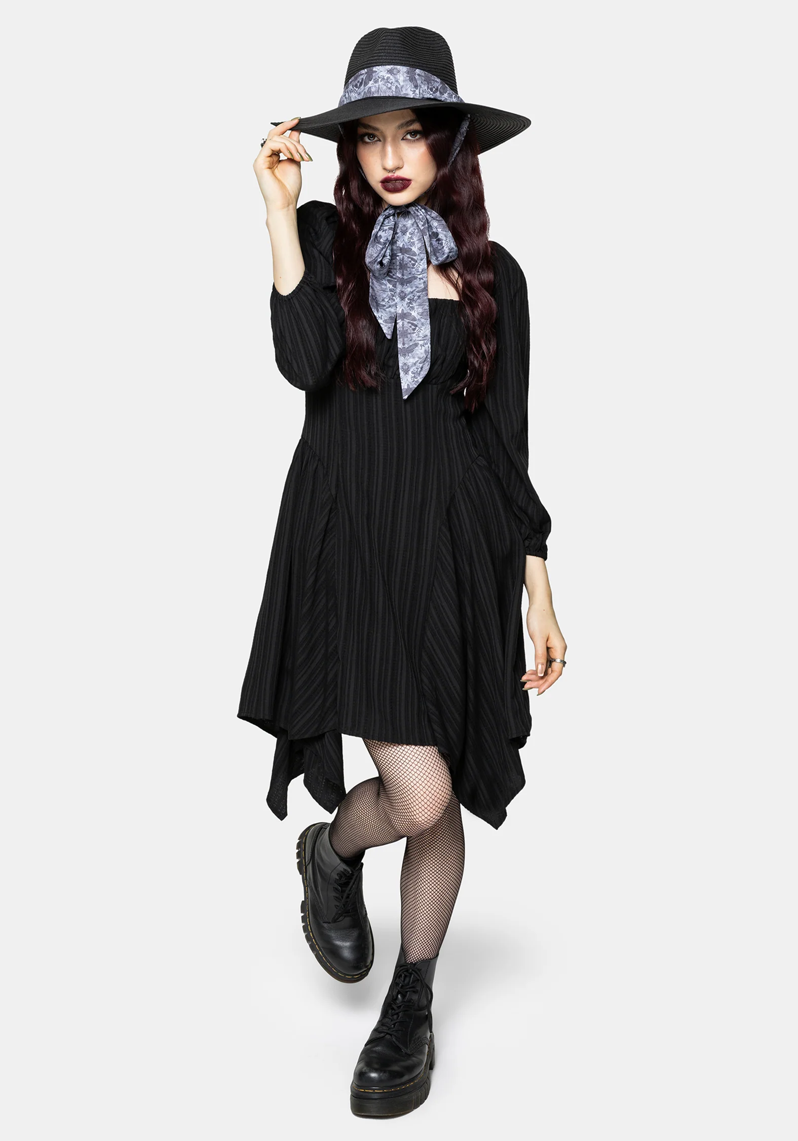 Fenella Ruched Mini Dress - Image 6