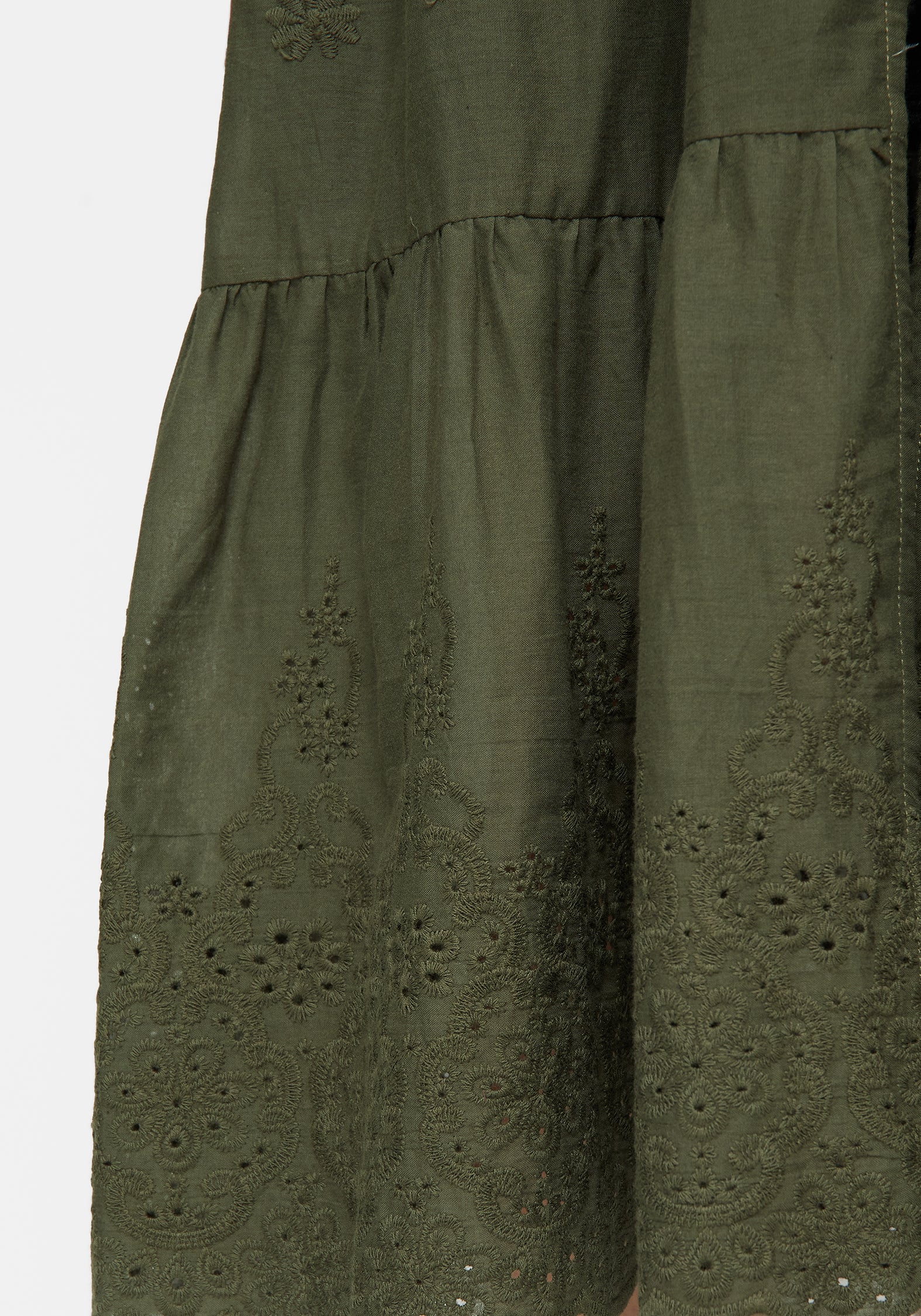 Gossamer Tiered Overdress - Green - Image 5
