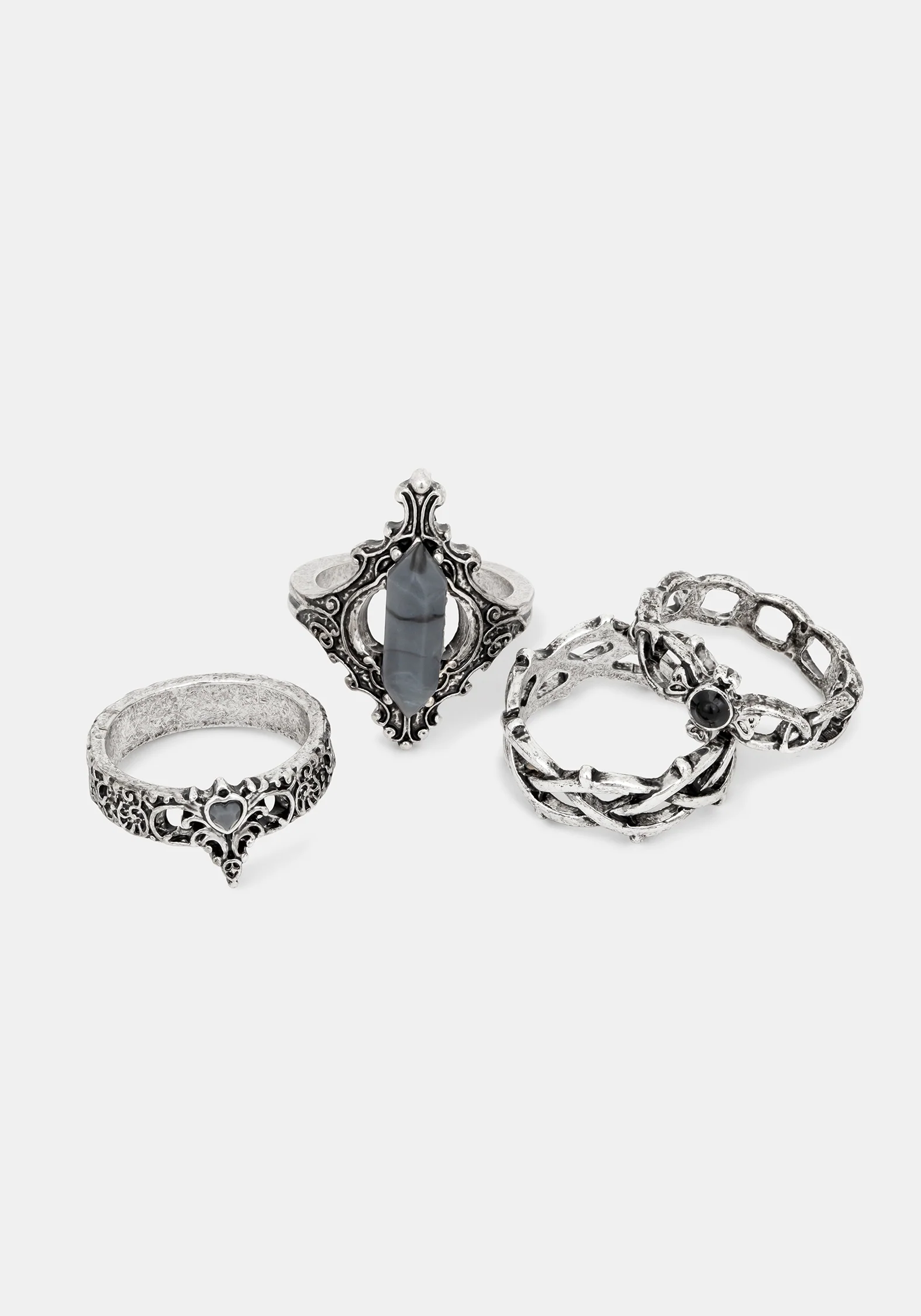 Gothique Assorted Ring Set - Image 4
