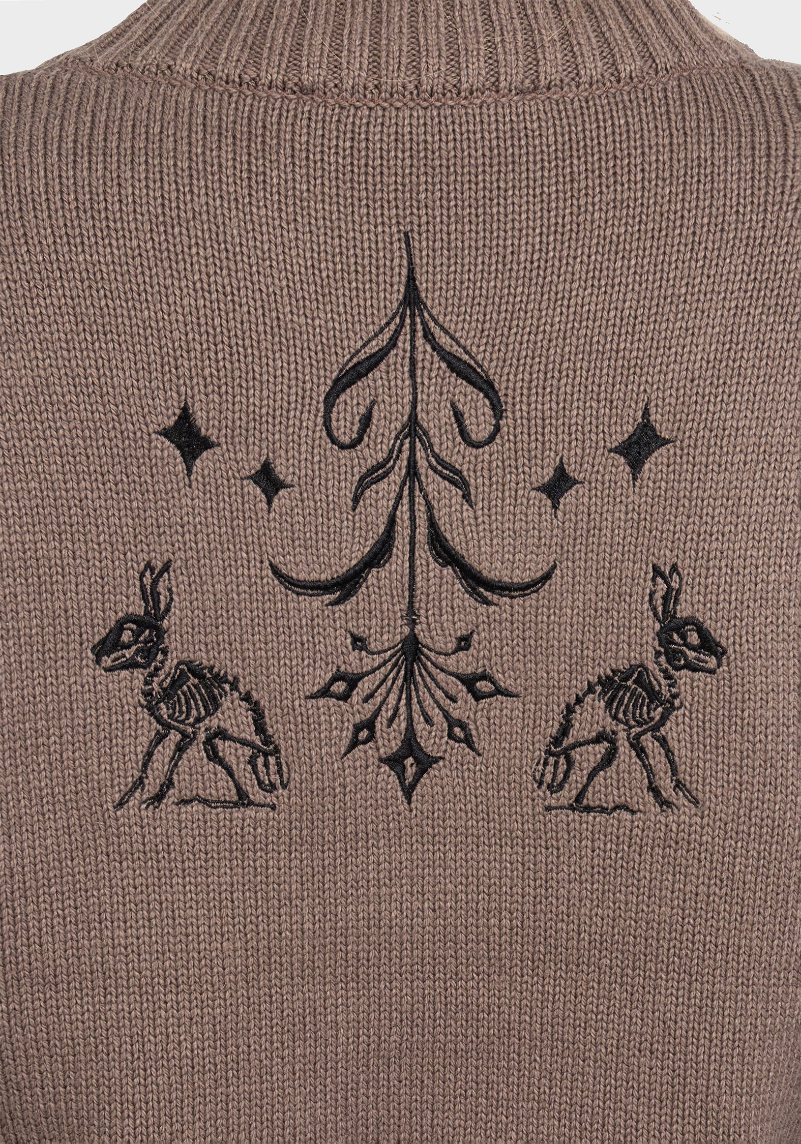 Hester Embroidered Knit Cardigan - Image 2