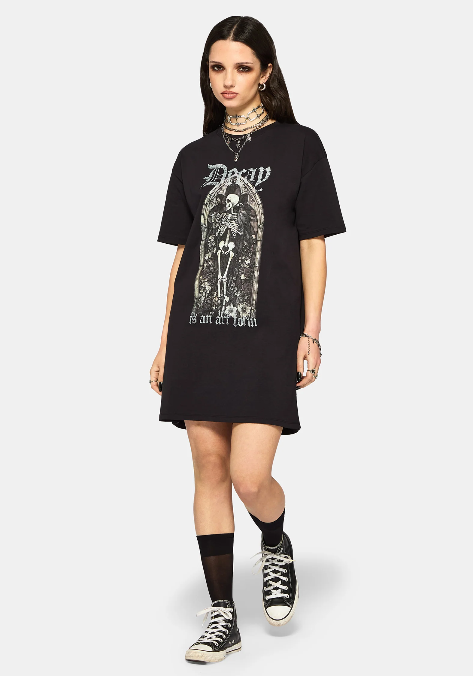 Kairo Graphic T-Shirt Dress - Image 5