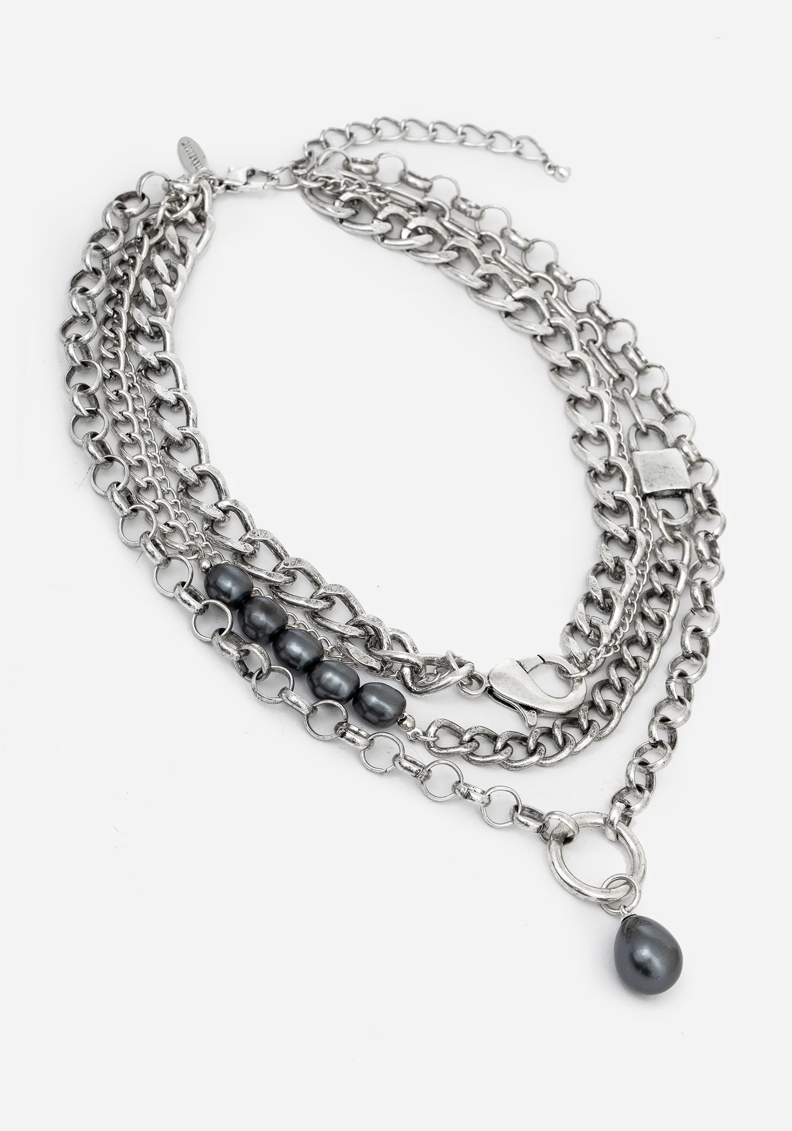 Leila Pearl Layered Necklace - Image 5
