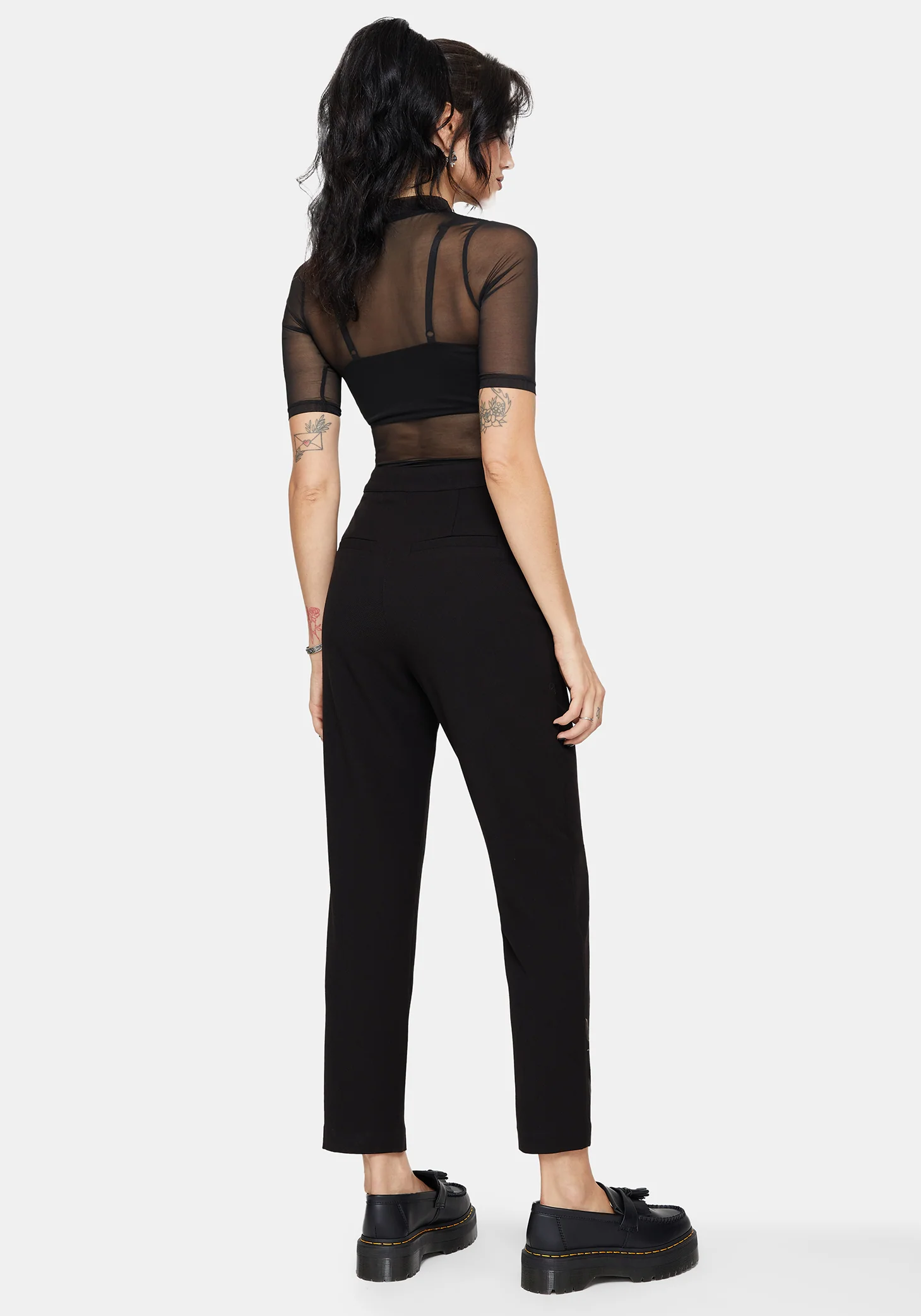 Maira Ivy Slim Trousers - Image 3