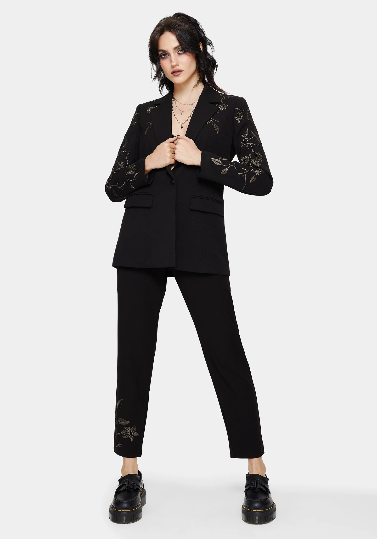 Maira Ivy Slim Trousers - Image 7