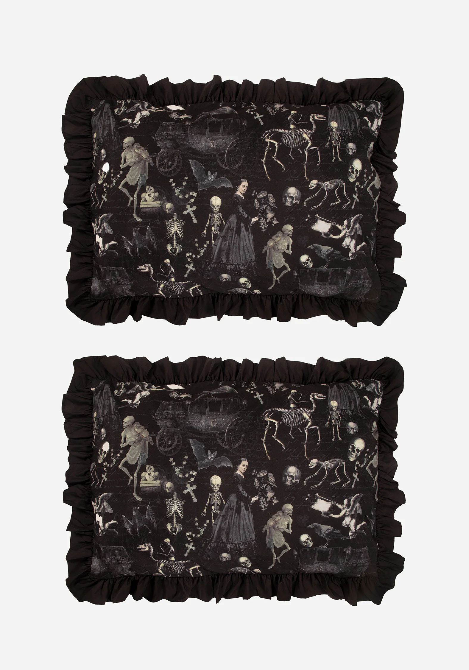 Melancholia Ruffle Bedding Set - UK King - Image 7