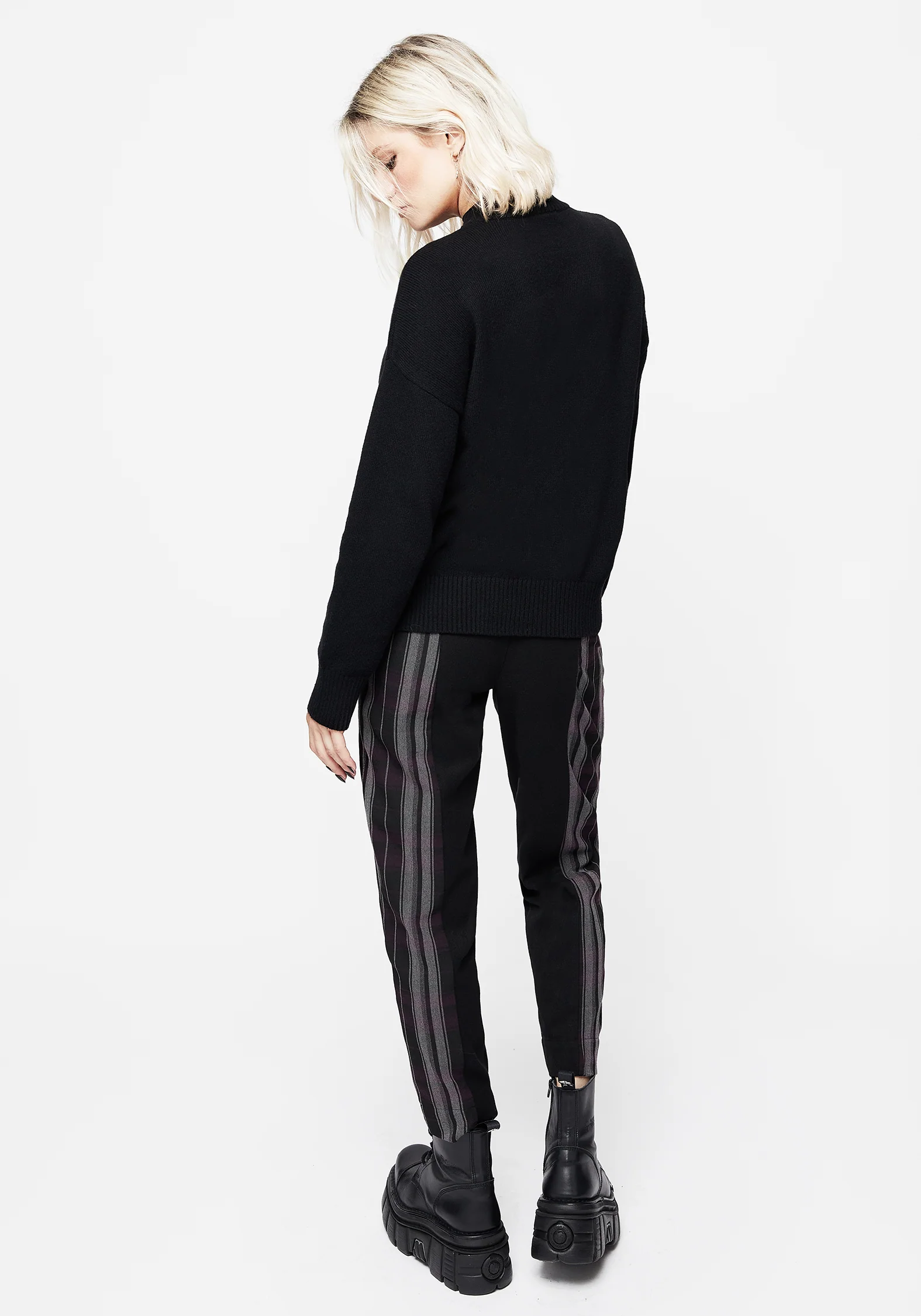 Misericorde Embroidered Knit Jumper - Image 3