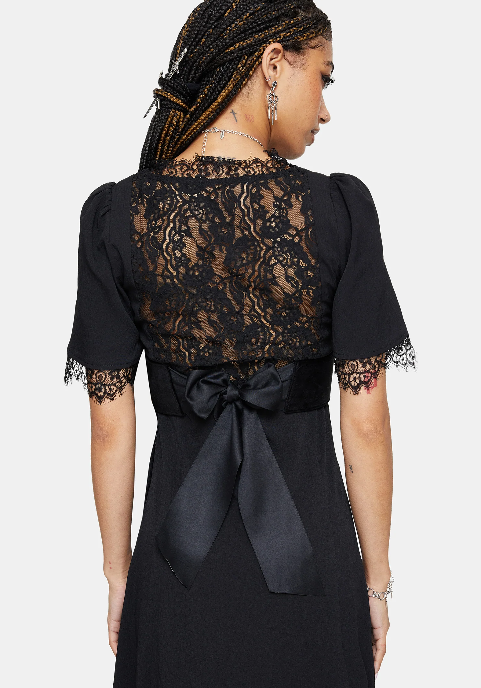 Morrigan Star Crossed Embroidered Waist Belt - Image 3