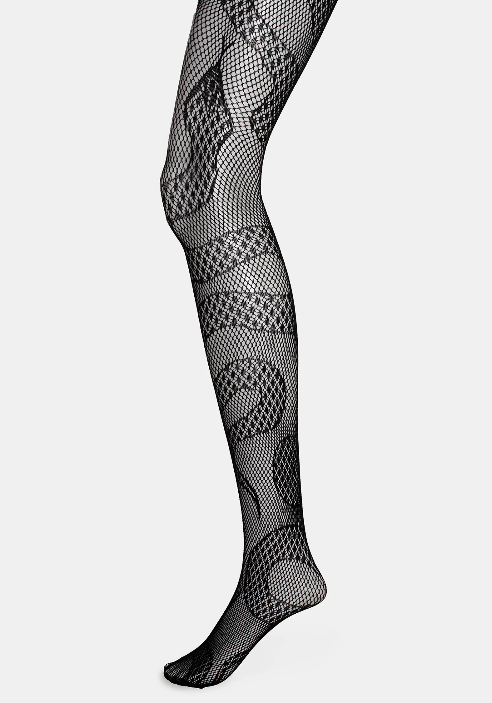 Nightlore Snake Print Tights - Image 8