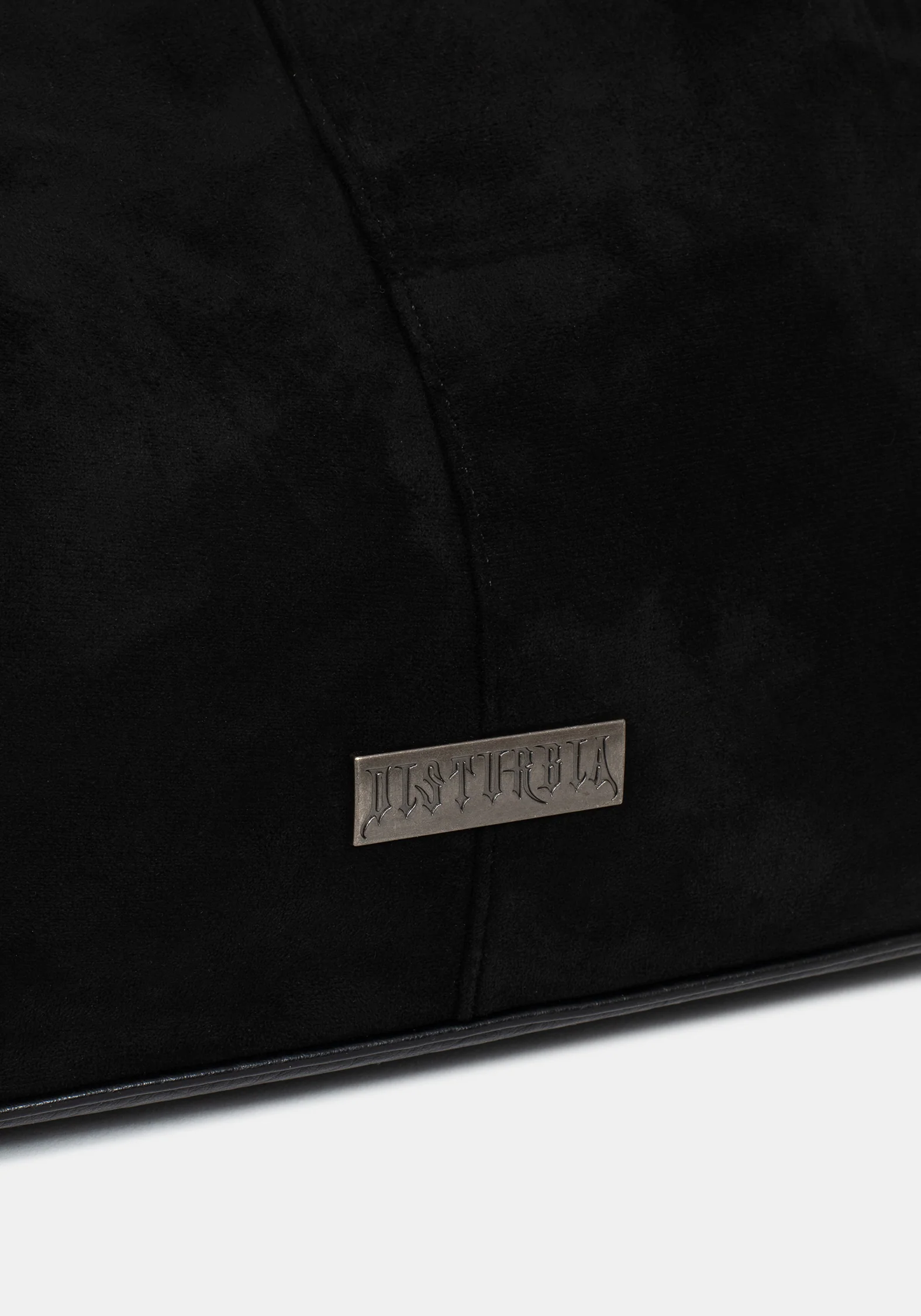 Ophelia Black Belted Shoulder Bag - Image 3