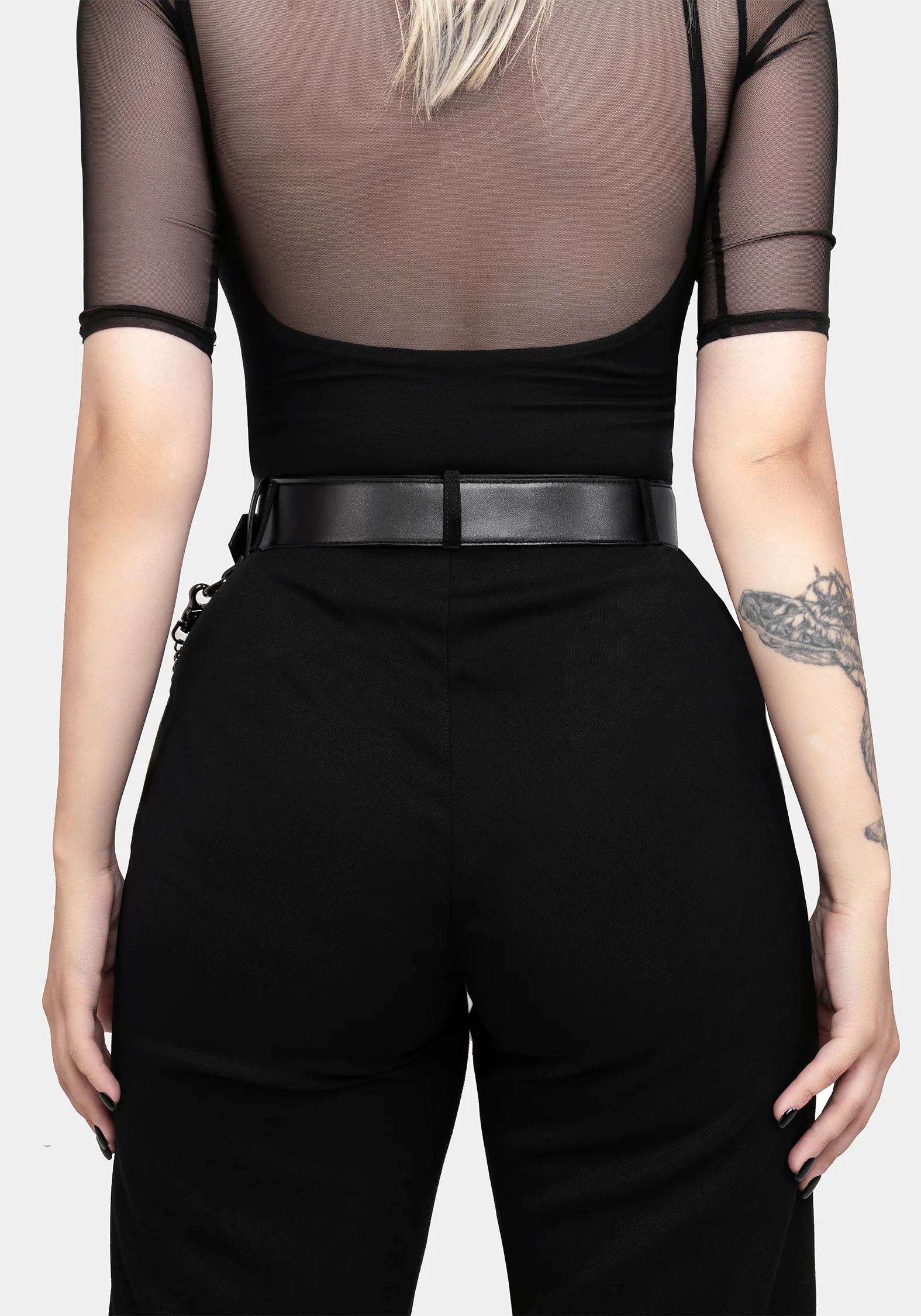 Ouroboros Snake Buckle Chain Belt - Image 3
