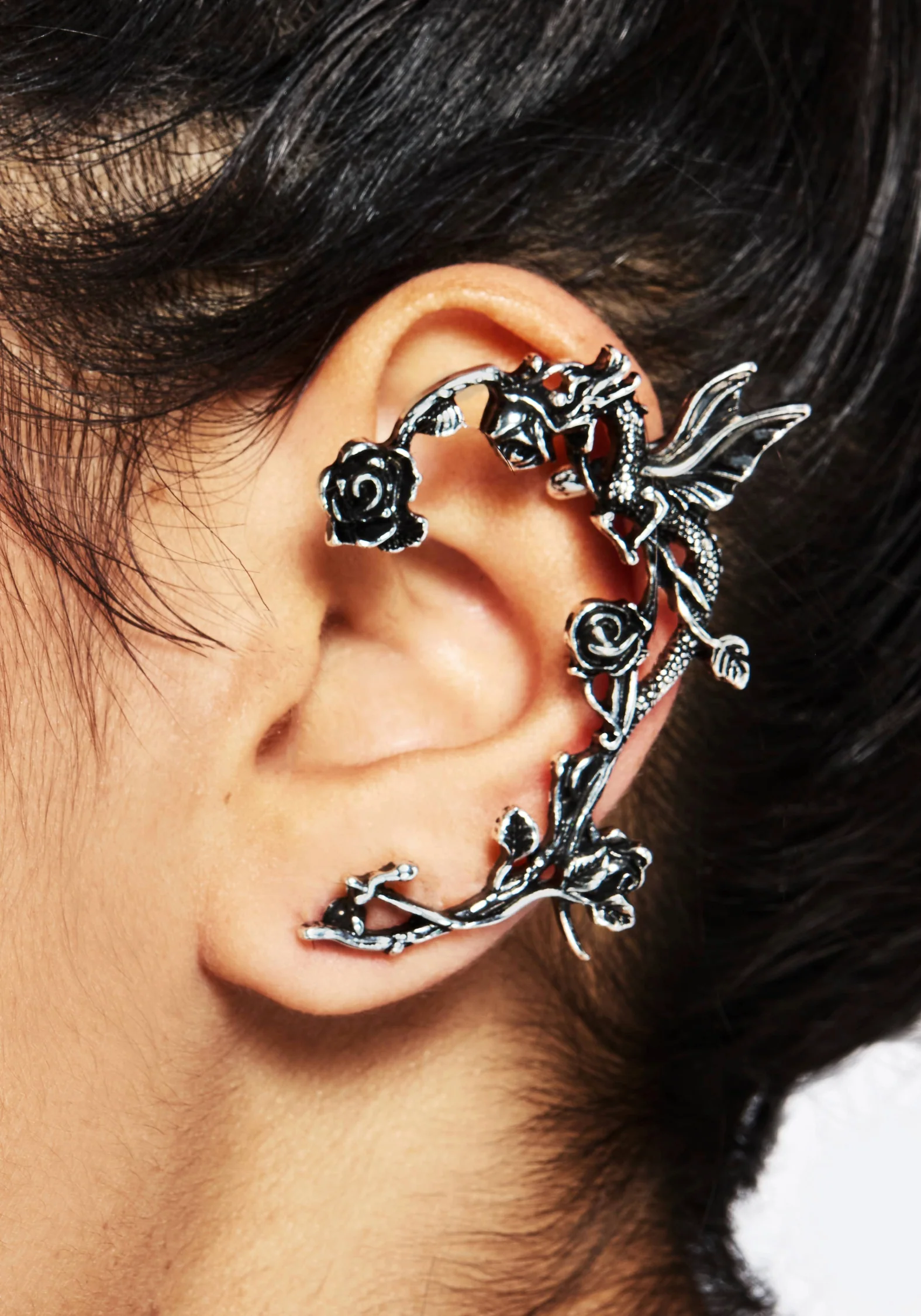 Petra Dragon Ear Cuff - Image 2