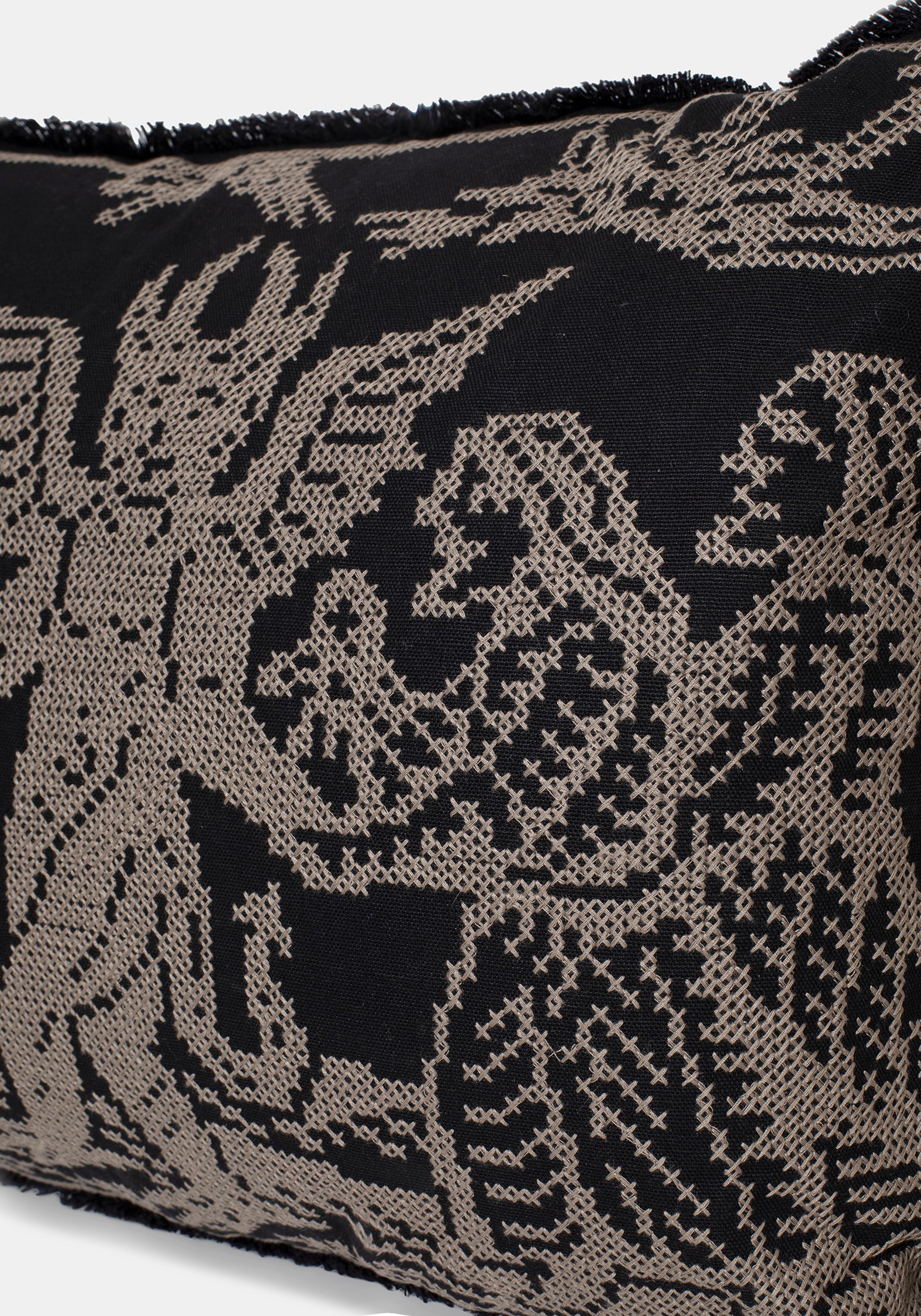 Ravenna Devil Criss Cross Cushion - Image 3