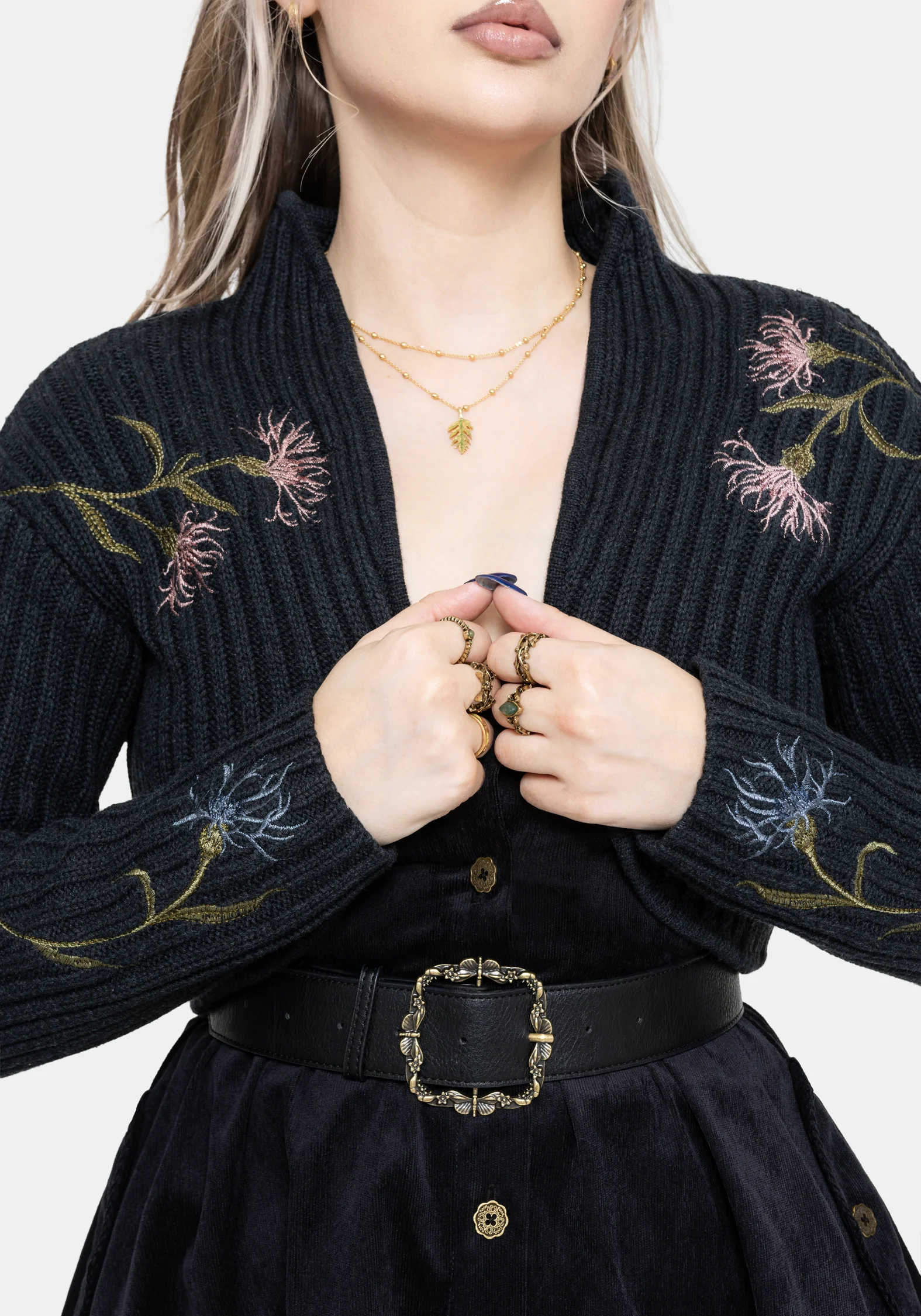 Rosanella Embroidered Bolero - Image 2