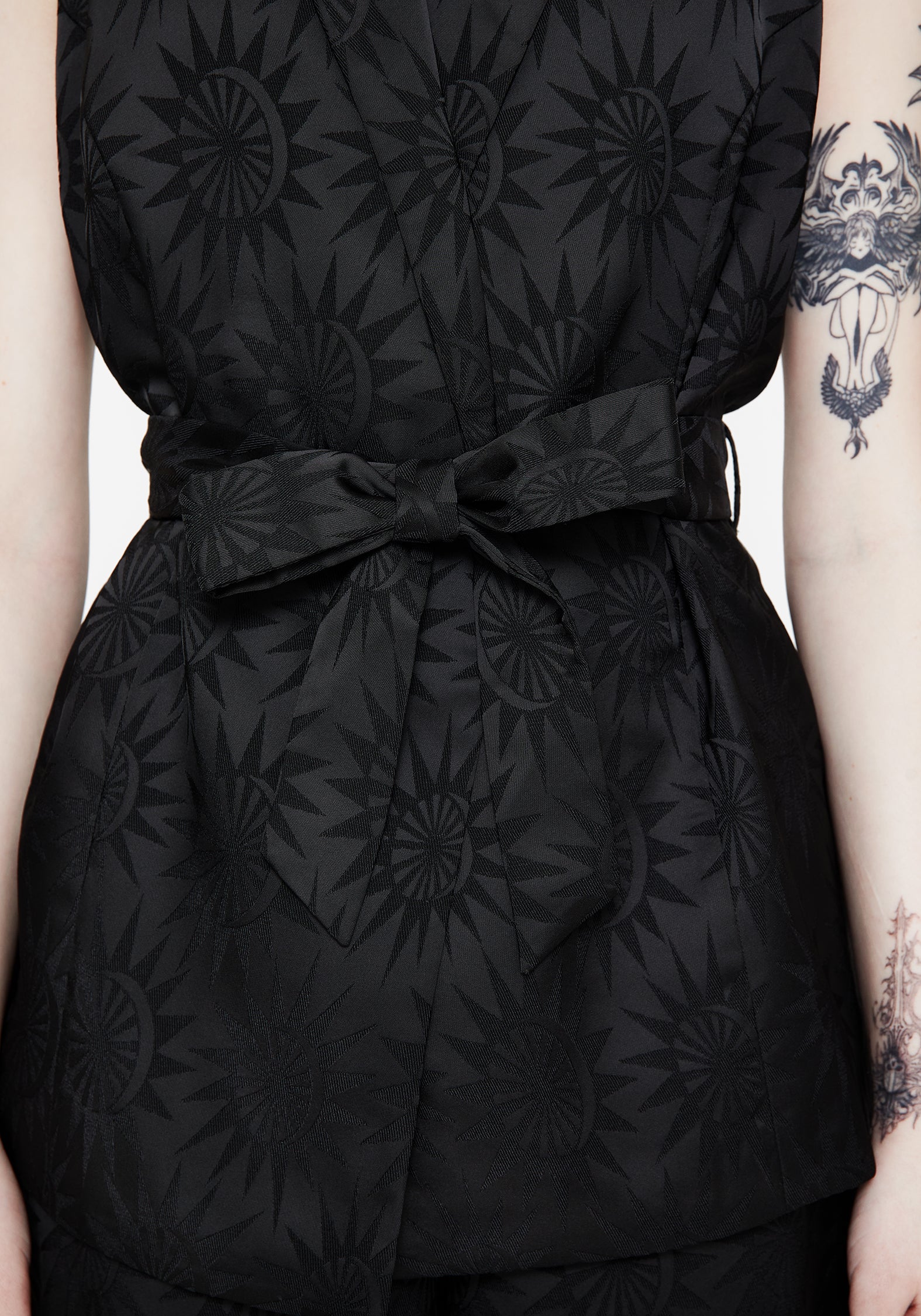 Semine Celestial Printed Tailored Waistcoat - Image 2