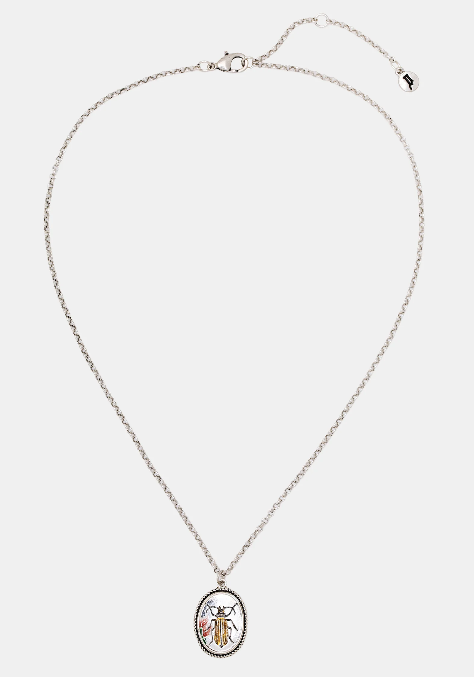 Sessile Bug Necklace - Silver - Image 8