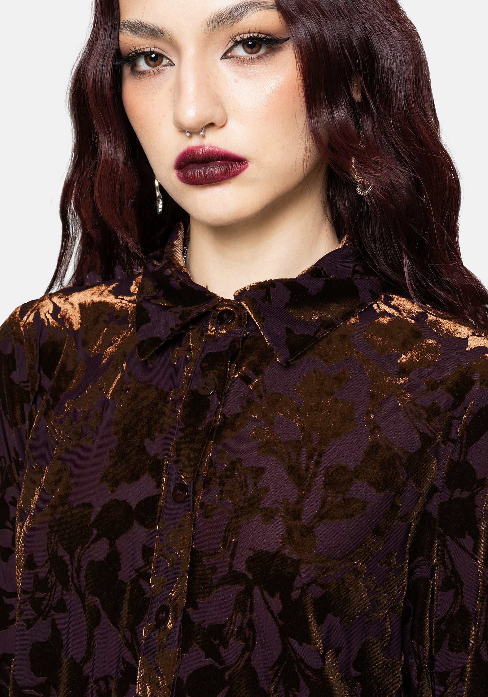 Sienna Devore Shirt - Image 5