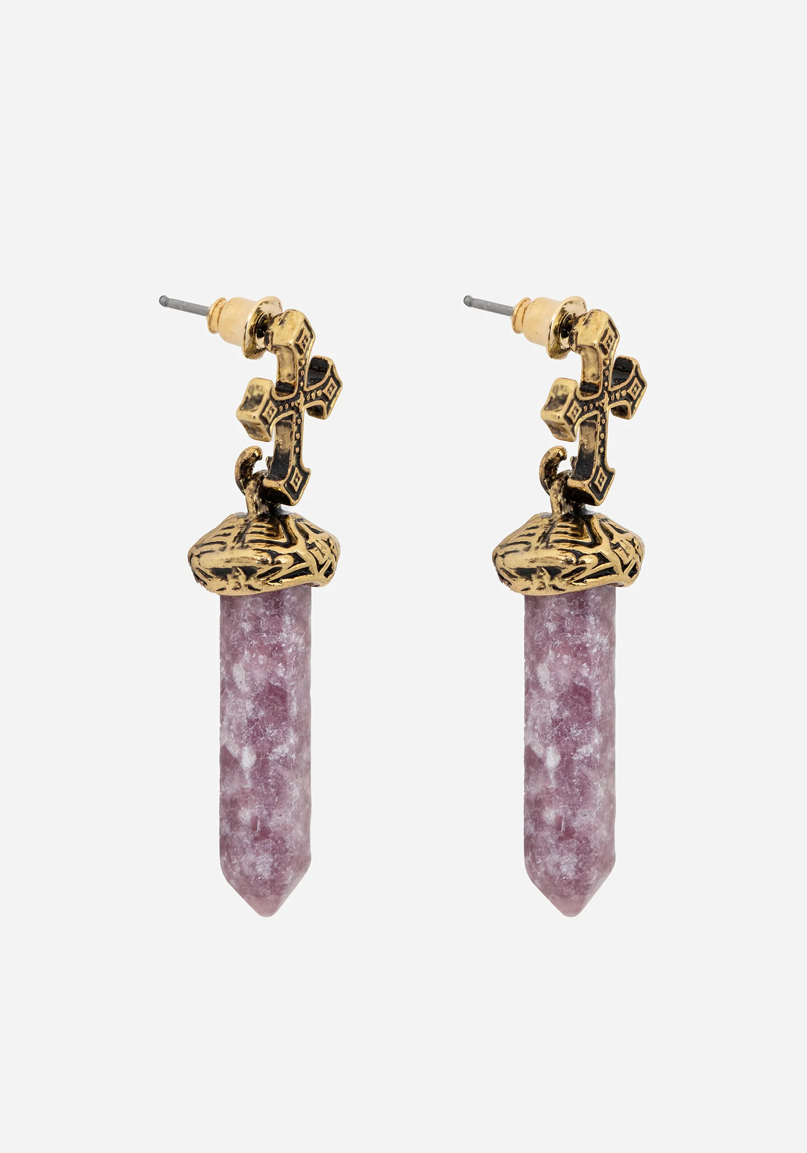 Vallum Cross Shard Earrings - Image 5