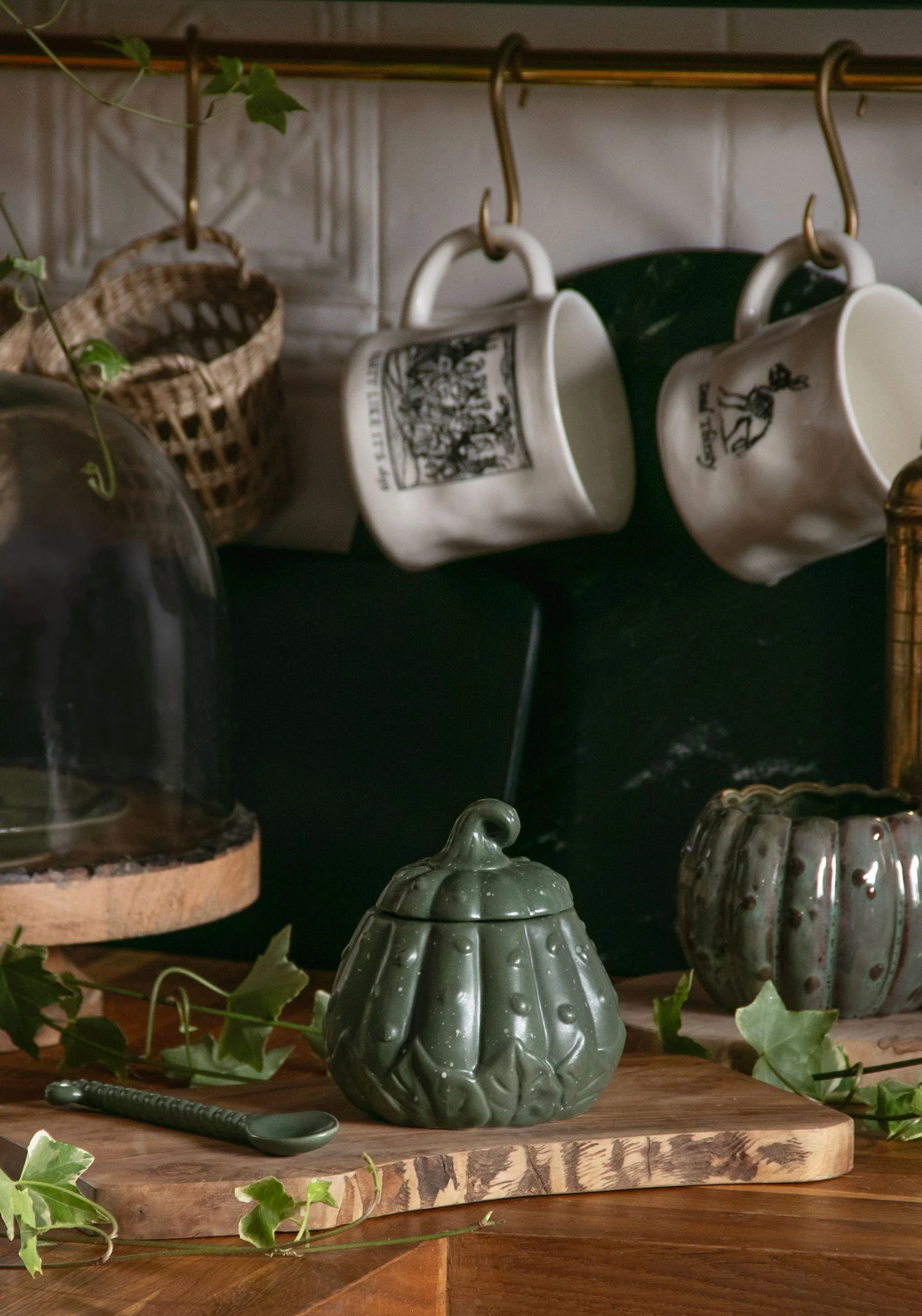 Wickhollow Gourd Trinket Bowl with Lid & Spoon - Image 6